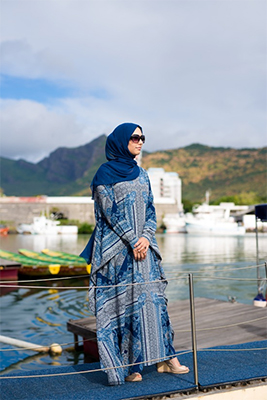 Forest Maxi length kaftan