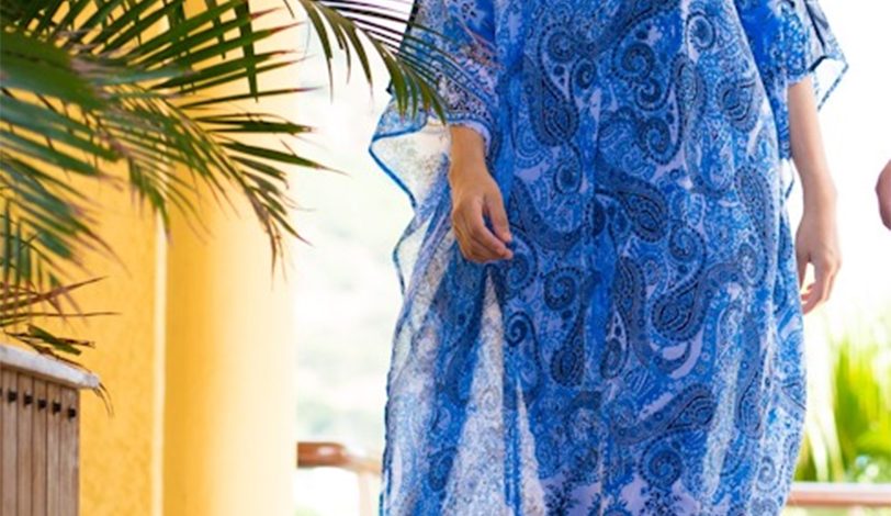 Sebert Maxi short sleeve kaftan